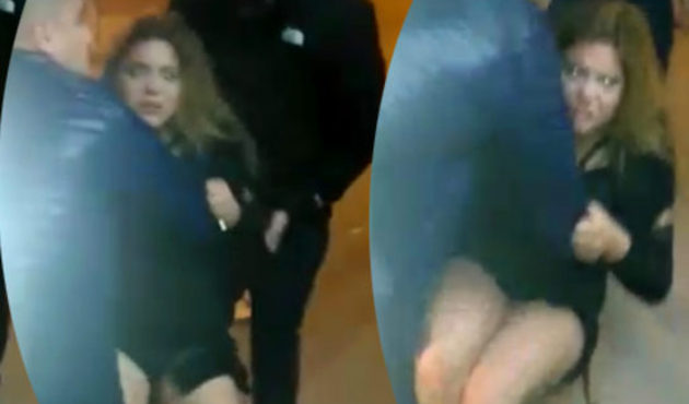 Ünlü oyuncu polisi böyle ısırdı! / VİDEO
