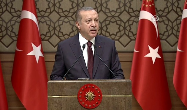 Erdoğan'dan açık rest: "Devlet kurmak isteyen avucunu yalar!"