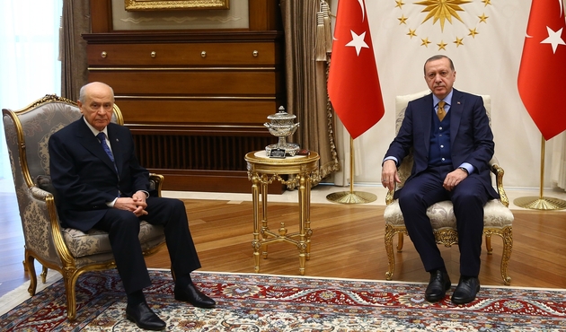 Erdoğan, Bahçeli görüşmesinin şifreleri...