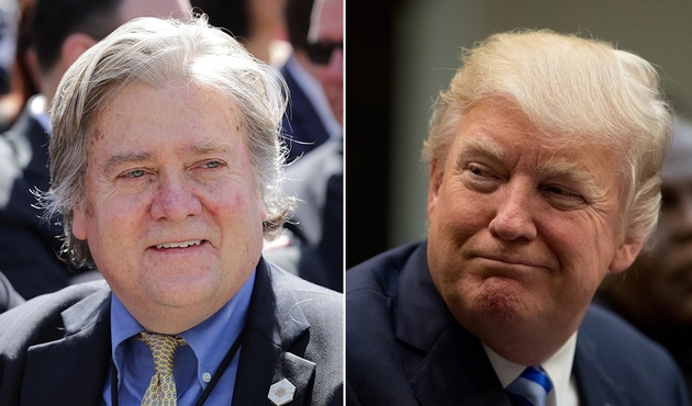 Eski Başstratejist Bannon istifa etti!