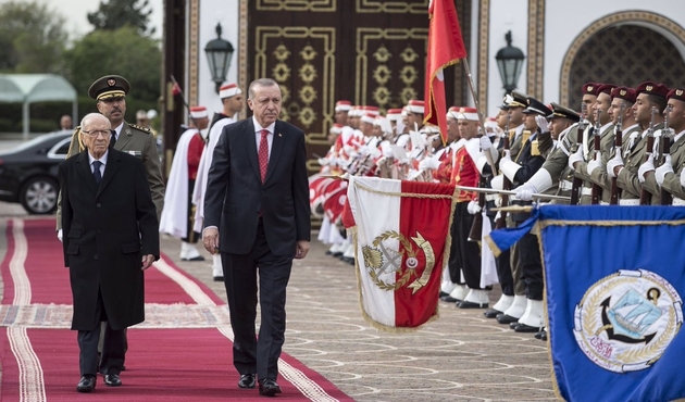 Cumhurbaşkanı Erdoğan, Tunuslu mevkidaşıyla görüştü...