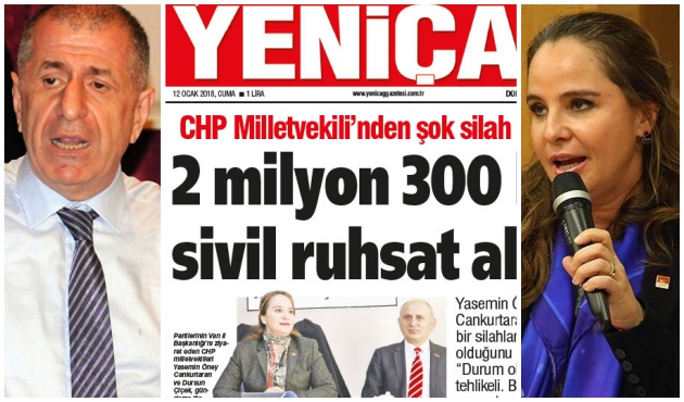 "23 ayda 2.3 milyon silah ruhsatı verildi yalanı patladı! İşte gerçek...