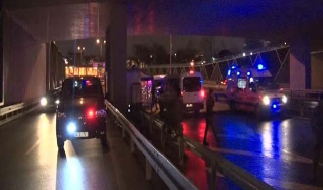 Polis Avrasya Tüneli'nin girişini kapattı!