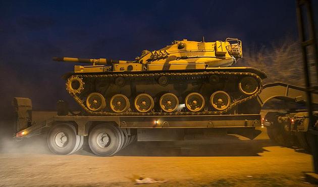 Hatay'ın Suriye sınırına çok sayıda tank sevk edildi!