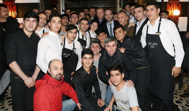 Cumhurbaşkanı Erdoğan'dan çorba sürprizi...