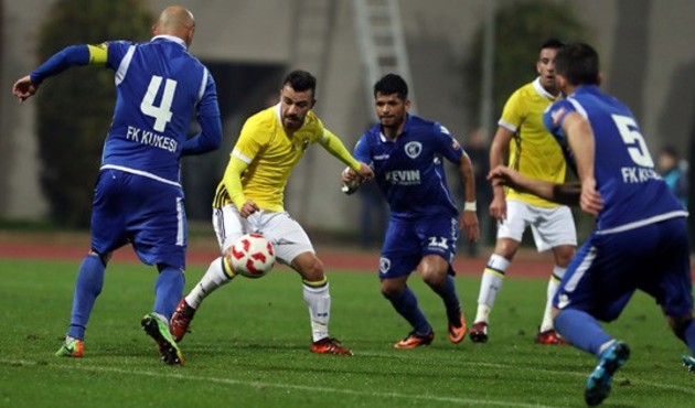 Fenerbahçe'den tatsız prova: 2-2