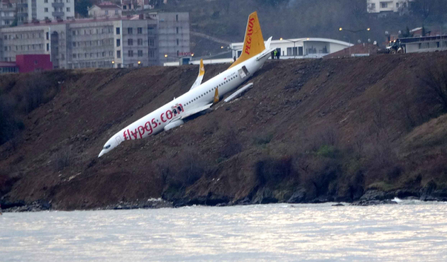 İşte Trabzon'da pistten çıkan uçağın pilotunun ifadesi
