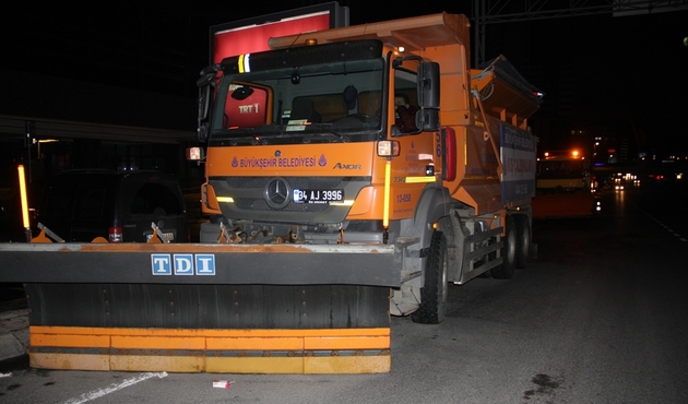 İstanbul’da kar yağışı hazırlığı...