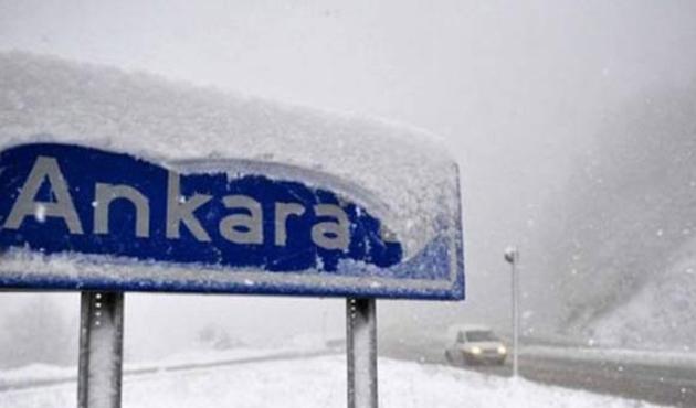 Ankara için kar uyarısı geldi!