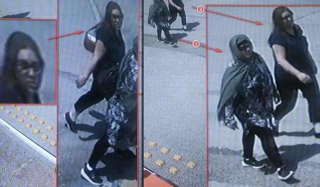 10 dakikada 100 bin liralık mücevher çaldılar!