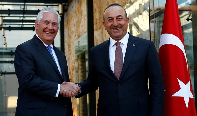 Bakan Çavuşoğlu mevkidaşı Tillerson ile görüştü...