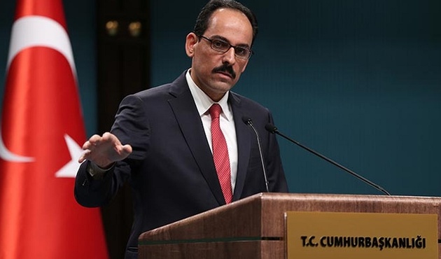 Cumhurbaşkanlığı Sözcüsü Kalın'dan ABD açıklaması!