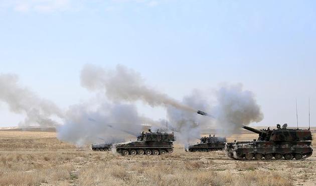 TSK, terör örgütü YPG-PKK hedeflerine bomba yağdırdı!