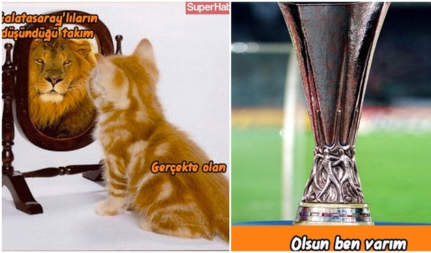 Galatasaray-Fenerbahçe derbisi sonrası caps yağdı!