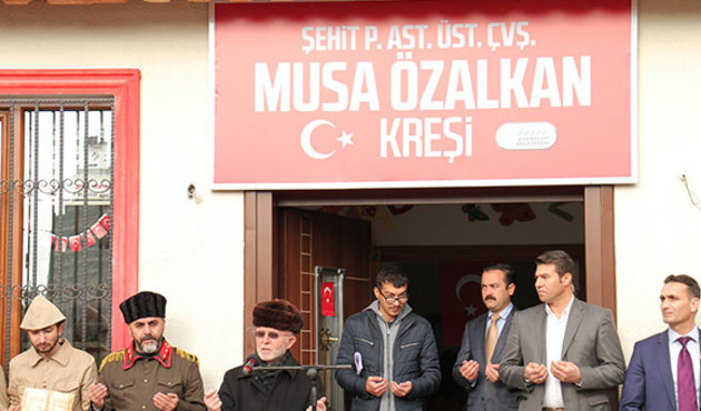 Afrin şehidinin adı artık o okulda yaşatılacak!