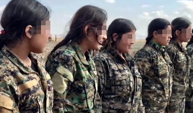 PYD/YPG çocukları zorla silah altına alıyor...