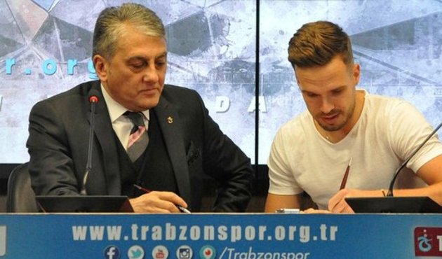 Filip Novak resmen Trabzonspor'da!