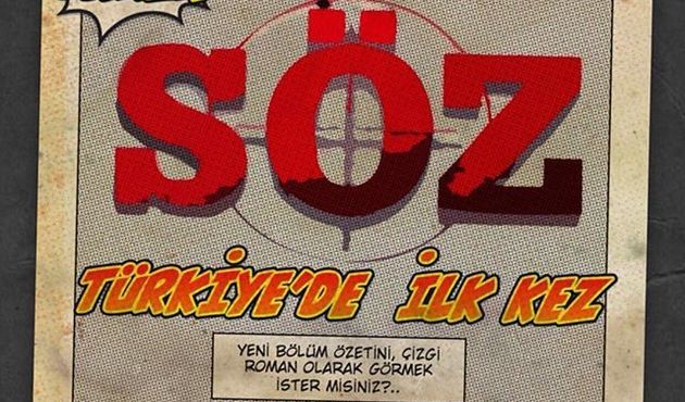 Söz dizisinden Türkiye'de bir ilk!