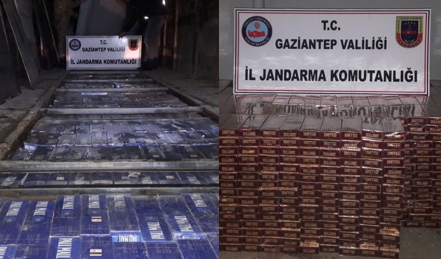 Gaziantep'te kaçak sigara operasyonu: 9 bin paket ele geçirildi...