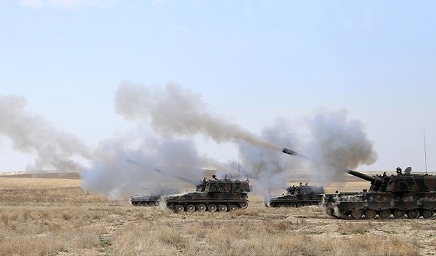 TSK, Afrin'de PYD/PKK'yı vurdu!