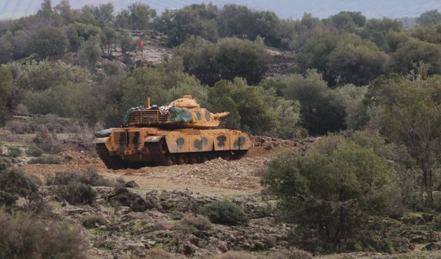 Türk tankları teröristleri çok özel mermi ile vuruyor!