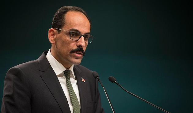 Cumhurbaşkanlığı Sözcüsü Kalın'dan ABD'ye kritik çağrı!