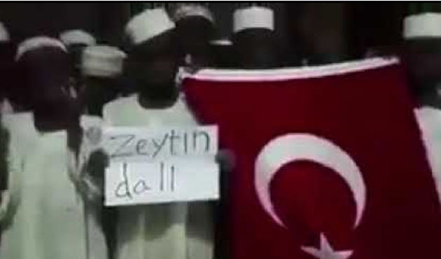 Afrikalı çocuklardan Mehmetçik'e dua! /VİDEO