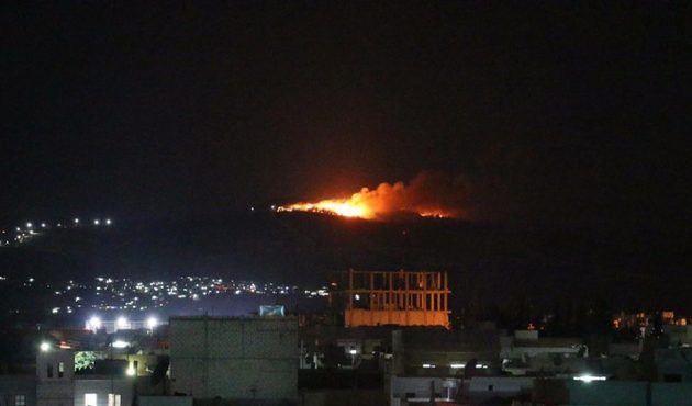 Hava harekatı sonrası Afrin'den ilk görüntüler! / VİDEO
