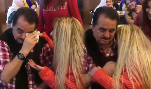 İbrahim Tatlıses'i hüngür hüngür ağlatan kadın! / VİDEO