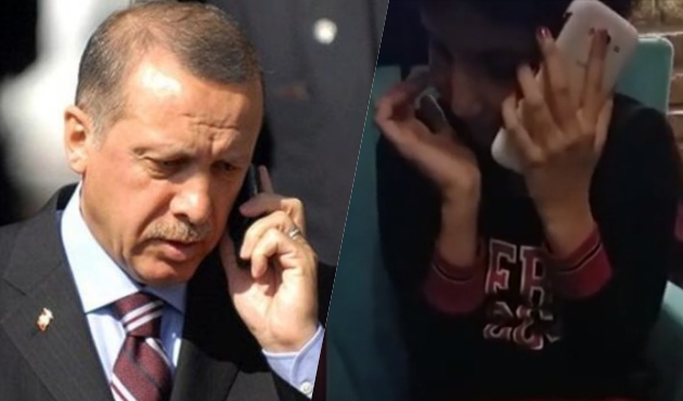 Cumhurbaşkanı Erdoğan, kanser hastası küçük Yağmur'la görüştü!