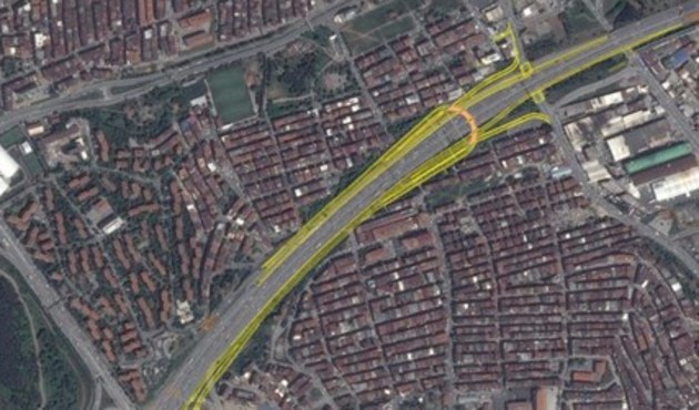 TEM'de 2 şerit 30 gün kapalı