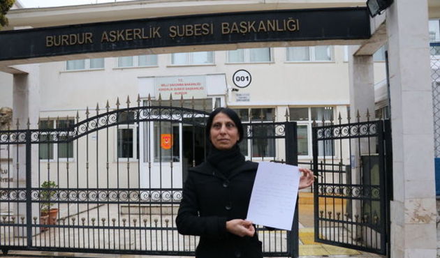 Askere alınmak için şubeye dilekçe verdi!