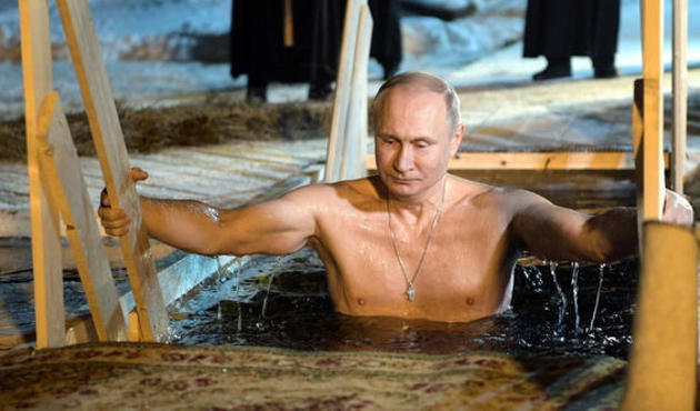 Putin’den “Turp gibiyim” şovu!