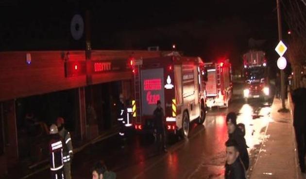 Beykoz'da ünlü et restoranı yandı!