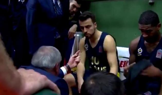Obradovic Melih Mahmutoğlu'na tokat attı!