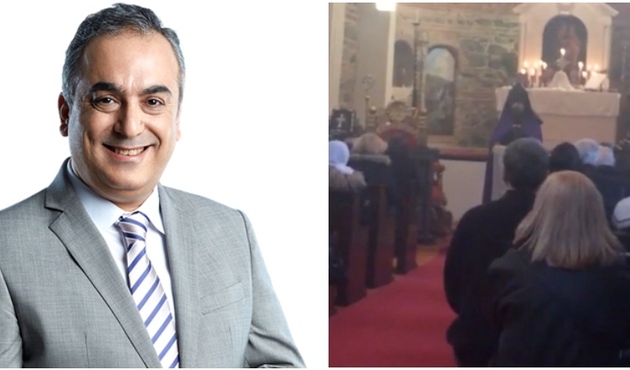 Markar Esayan Ermeni kilisesinde Mehmetçik için edilen duayı yazdı