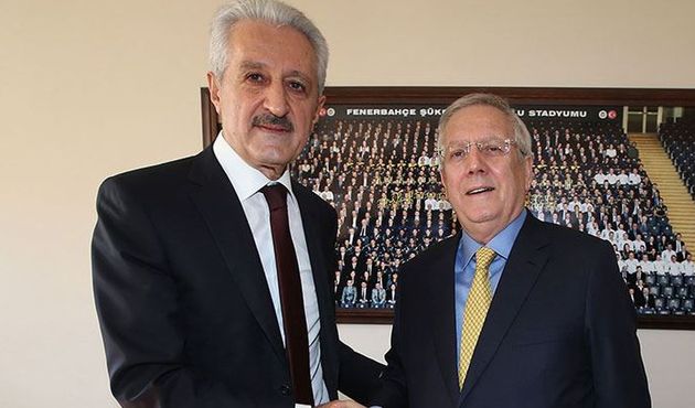 Aziz Yıldırım, Mehmet Ali Aydınlar'a teşekkür etti