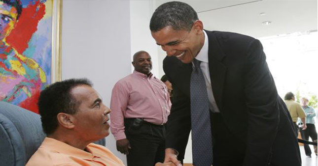 Obama’dan Muhammed Ali için özel mesaj...