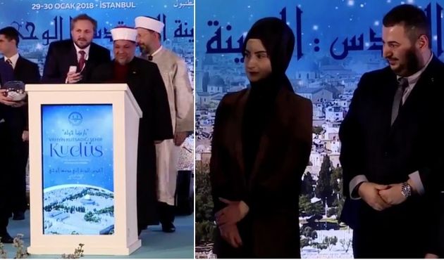 Başbakan Binali Yıldırım'ın ailesinden Kudüs jesti!