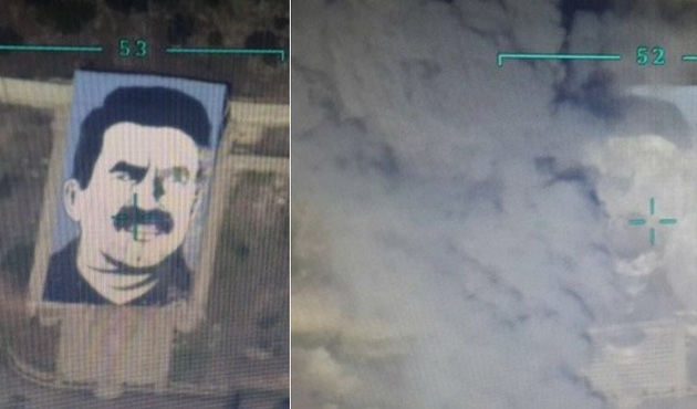 Teröristlerin Darmık Dağı'ndaki şovu kısa sürdü!