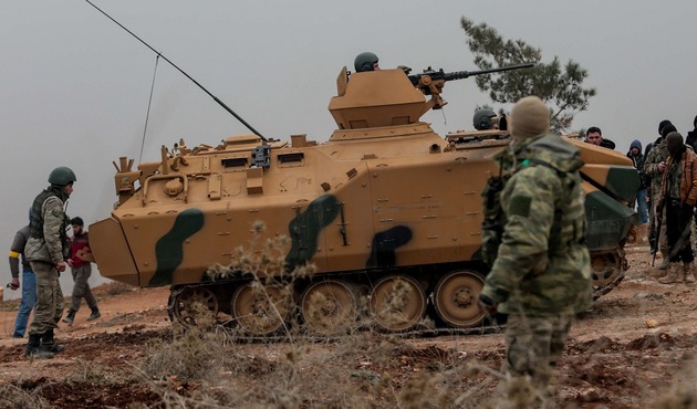 Afrin'in kuzeyindeki Ali Kar köyü de teröristlerden temizlendi!
