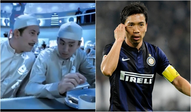 Galatasaray taraftarından Nagatomo'ya G.O.R.A göndermesi!
