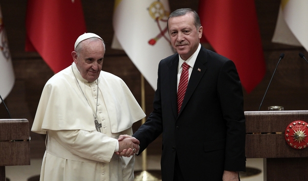 Erdoğan'ın ziyareti öncesi Roma'da kırmızı alarm verildi!