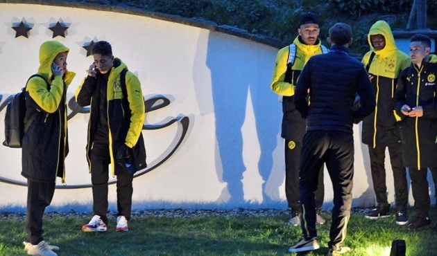 Dortmund'da patlama sonrası Emre Mor ve Nuri Şahin...