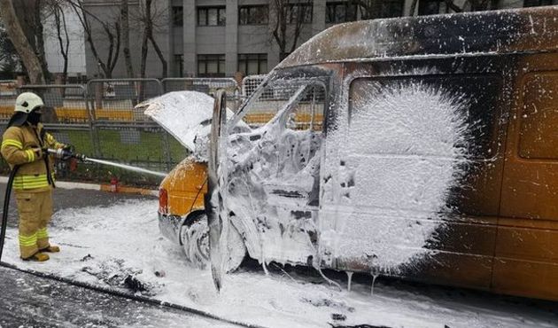 Vatan Caddesi'nde trafik durdu!