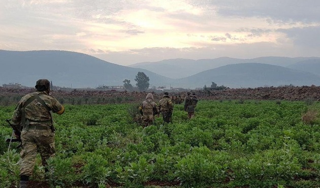 Afrin harekatında 35'inci nokta da teröristlerden temizlendi!