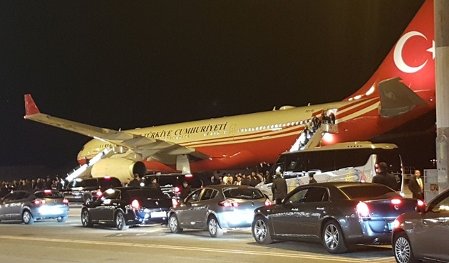 Cumhurbaşkanı Erdoğan Roma'da...