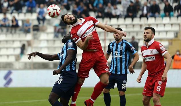 Adana Demirspor ile Samsunspor 1-1 berabere kaldı!
