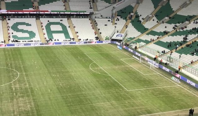 Bursaspor: Yanlış ilaçlama yapıldı