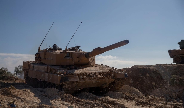 Afrin'in Dikmentaş köyü teröristlerden temizlendi...